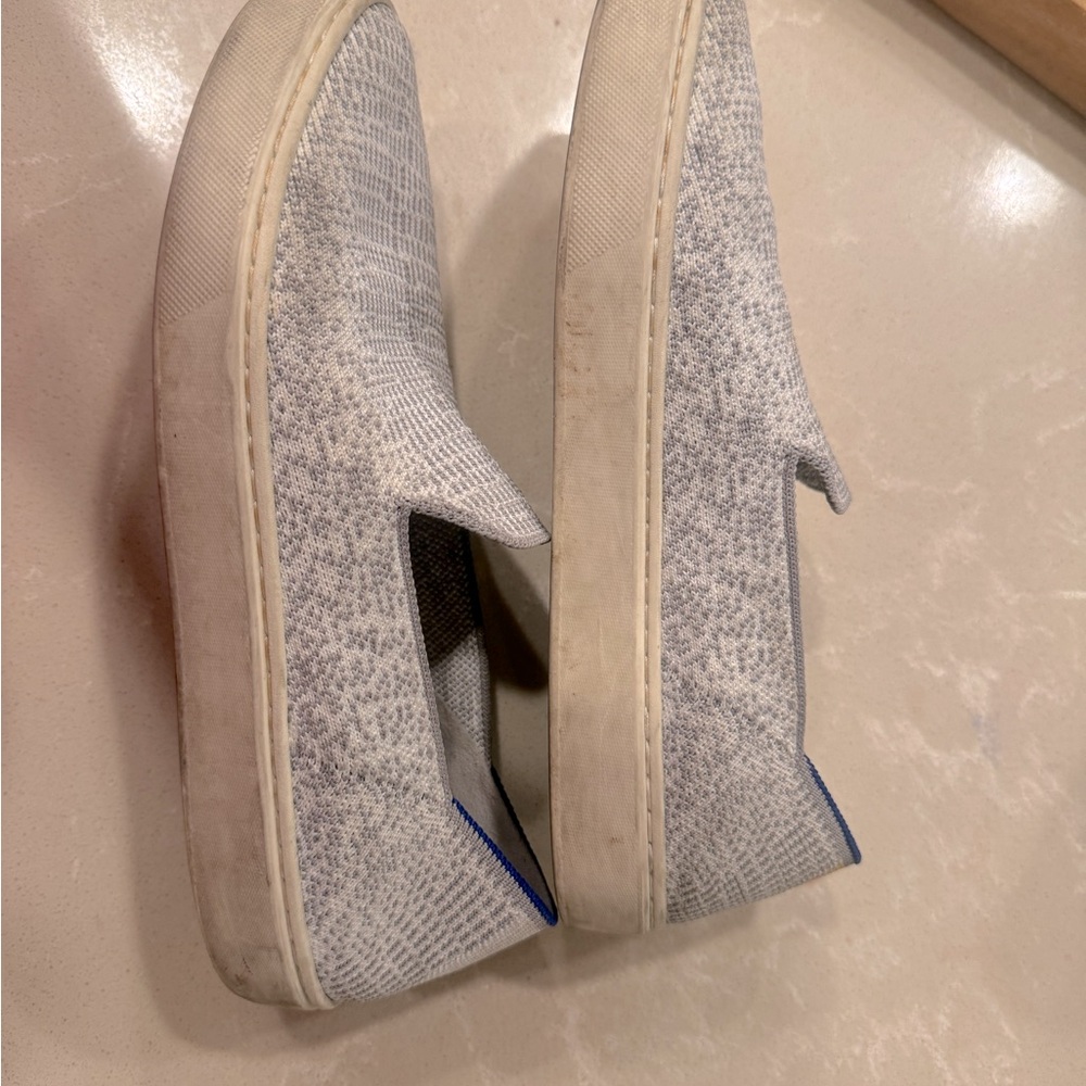 Rothy’s the Sneaker Size 7.5 Gray and White